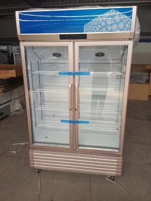 Gold Series Double Door Refrigerator Glass Door