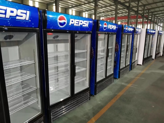 Glass Door Display Chiller Glass Front Refrigerator Freezer