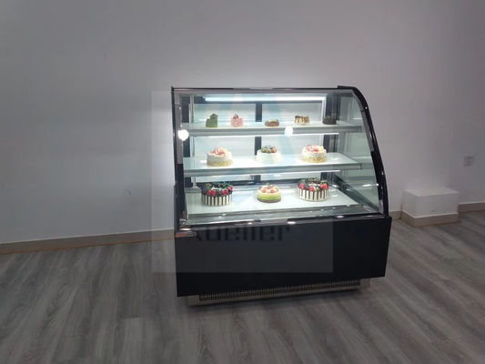 Bread Cake Bakery Counter Display Case Air Cooling
