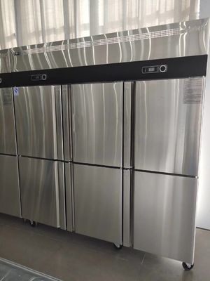 Kitchen Stainless Steel Freezers Six Doors 48 Cubic Foot