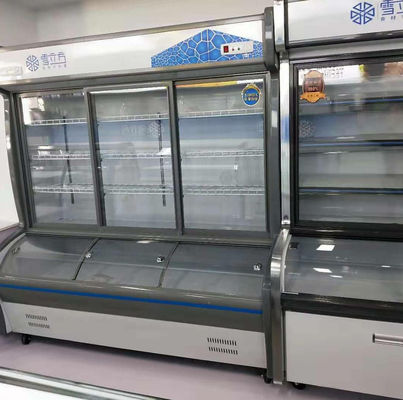 Food and beverage order counter Dishes restaurant barbecue refrigerator crisper refrigerated frozen vegetables